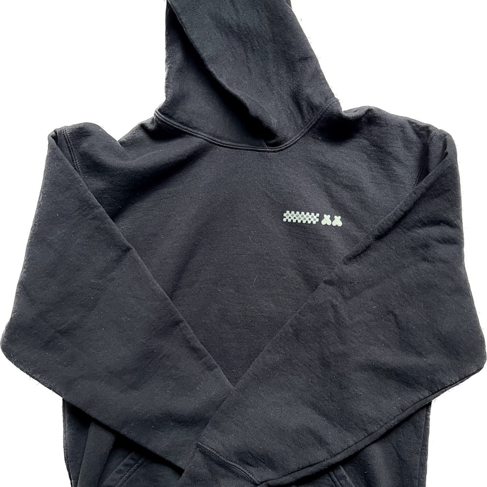 Marshmello Checkered Hoodie - Youth XL - Glow in the Dark!